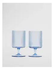 [Country Road] Vivi Wine Glass Set Of 2 in Lake