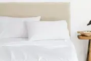 Organic Cotton Sateen 400TC Queen Sheet Set 40cm White by Sheridan