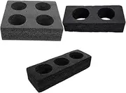 3 Pcs Drink Tray Cup Holders for Drinks Multiple Holes Cup Carrier Drinks Cup Carrier Holder Drinks Carrier Drinks Holder Foam Drinks Cup Holder Pearl Cotton Coffee Cups re-usable