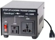 VC300W PowerBright 300W Step Up & Down Transformer / Converter