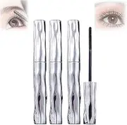 Steel Pipe Eyelash Primer,Steel Tube Eyelash Primer,Steel Tube Mascara Primer,Steel Tube Mascara Eyelash Primer,Waterproof & Sweat-Resistant Long-Lasting Curling Mascara,Waterproof Mascara (3pcs)