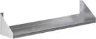 Stainless Steel NSF Commercial Microwave Wall Shelf w/ Side Guards 24"x18"