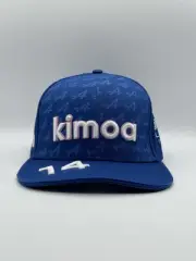 Fernando Alonso BWT Alpine F1 Blue Kimoa Hat, Cap
