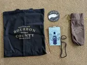 Goose Island Bourbon County Brand Stout Blanton's Single Barrel Bourbon Bag Swag