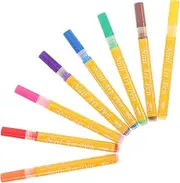 NULYLU 8pcs Nail Art Markers Metal Marking Pen Paint Marker Thick Marker Pens Oil Based Paint Pens Drawing Paint Pen Automotive Paint Pen Painting Marker Nail Pens Drawing Markers