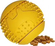 Dog Treat Ball,Puppy Chew Ball - Interactive Food Toy, Dog Treat Toys, Dog Ball Toys, Ball Feeders for Aggressive er
