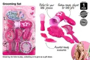 Make Up Gift Set Girls Toy Vanity Beauty Cosmetic Bag Carry Case Hair Dryer