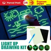 A3 A4 A5 Drawing Board Light Up Draw Sketchpad Board Fun Kids Developing .b