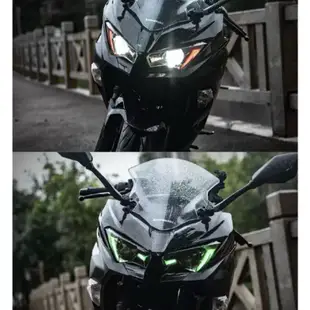 忍400 Ninja400 ZX-6R 忍660 Ninja650 ZX-4R ZX-4RR  改裝 魚眼 大燈 燈眉