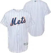 New York Mets MLB Kids Youth 4-20 White Home Team Jersey