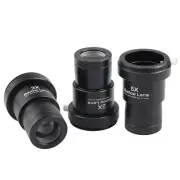 3Pcs 1.25 inch Astronomical Telescope Barlow Lens 2X 3X 5X Eyepiece Lens Replace