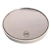 Anti-Fog Magnifying Makeup Mirror Suction Cup Vanity Mirror 20X Handheld6948