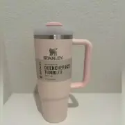 Stanley Bloom Pink Tumbler Cup 30 oz Quencher H2.0 FlowState