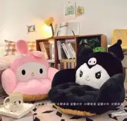 Cute Cinnamoroll Kuromi My Melody Pochacco Plush Backrest Non-Slip Chair Cushion