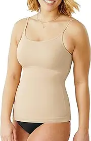 Maidenform Women's Cami Shapewear, Firm Control Shaper for Women, Microfiber Longer Length Camisole