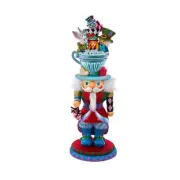 Kurt Adler Hollywood Alice in Wonderland Teacup Hat 18" Nutcracker NEW in Box
