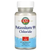 KAL, Potassium 99 Chloride, 99 mg, 100 Tablets