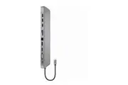 ALOGIC USB-C Desktop Slim Dock - 4K Video - HDMI, DisplayPort, VGA - Space Grey (Refurbished)