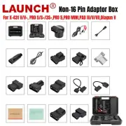 LAUNCH Non-16 Pin Adapter Box OE-Compliant Connectors Compatible for X431 V/V+