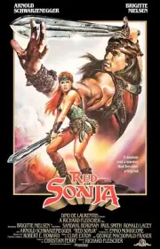 Red Sonja movie poster - "11 x 17" - Arnold Schwarzenegger, Brigitte Nielsen