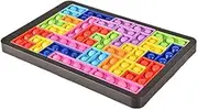 Am Bulan 27 Piece Interactive Building Block Jig-Saw Sensory Push Pop Toy - Fun Stress Relief Pack for Education and Learning