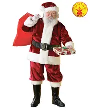 Santa Suit Crimson Regency Deluxe - XXL