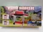 WAGON BARBEQUE BBQ WITH ASH CATCHER ADJUSTABLE