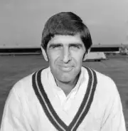 Jim Watts of Northamptonshire at the County Ground in Northampton - Old Photo