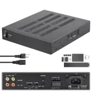 200W 2-Channel Bridgeable Stereo Audio Power Amplifier Amp D Class Rack Mount