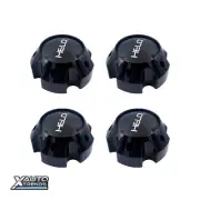 4 x Helo Wheel Center Cap Gloss Black 1079L145AHE1GB