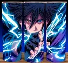 Naruto Anime - Sasuke Uchiha Cup Mug Tumbler Cup 20oz