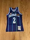 Mitchell & Ness NBA Charlotte Hornets #2 Larry Johnson Jersey Size Small