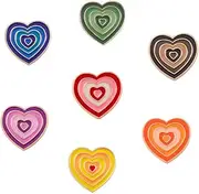 [VTMBU] Enamel Pin Set Creative Lovely Brooch Pins Enamel Lapel Pin Lettering Pins Lapel Badge