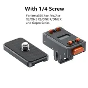Magnetic Adapter Mount for Insta360 Ace Pro/X4/X3/DJI Action 4/3