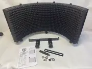 Rockville ROCKSHIELD 3 Large Studio Mic Isolation Shield w/Sound Dampening Foam