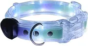 Light up Dog Collar for Night Walking - Rechargeable Led Dog Light up Necklace with 3 Modes | Adjustable Glowing Collar for Night Walking, Dark, Outdoor