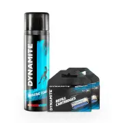Amway Dynamite Shaving Foam 200ml & Dynamite Refill Cartridges (Pack of 2)