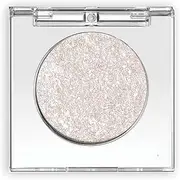 Shimmer Glitter Eyeshadow Palette, Korean Eye Glitter Makeup, Ultra-Blendable, Sparkle Silver Champagne Gold Eye Shadow, Single Shade Metallic Pigmented Color