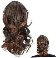 WRITWAA Curly Ponytail Hairpiece with Claw Clip Lightweight Wavy Hair Extension for Women Natural Look Faux Ponytail Versatile for Daily Wear Parties Special Occasions