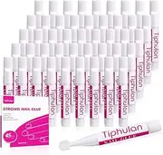 TIPHULAN 45Pcs 90ml Professional Glue for Acrylic Nails, Press On Nails and Tips - Super Strong, Quick-Drying & Long-Lasting, Easy to Open