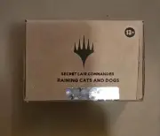 It’s Raining Cats And Dogs Mtg Secret Lair Commander Deck Sealed NEW