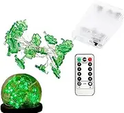 St Patrick's Day String Lights - Irish St Patrick's Day LED String Light | String Lights for St Patrick's Day | Battery Operated Patrick's Day Shamrock Lamp,Home LED Lights for Bedroom, Mantel