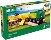 BRIO - Farm Train 5 Pieces