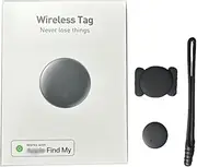 GPS Mini Tracker for Car, GPS Tracker for Car, Mini Trackers Device with Weatherproof Magnetic Case, Hidden Worldwide Real Time Vehicles Trackers, No Monthly Fee(for iPhone Black)