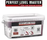 1/32" T-Lock Tile Leveling System KIT - floor wall Perfect Level Master spacers