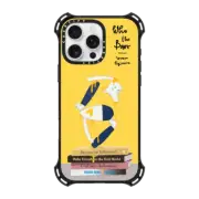 iPhone 16 Pro Max Bounce Case MagSafe Compatible Self-Help Who? (Digital Delirium) (Yellow)