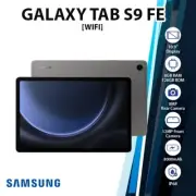 Samsung Galaxy Tab S9 FE Wi-Fi Android PC Tablet (Grey, 6GB+128GB, Octa Core)