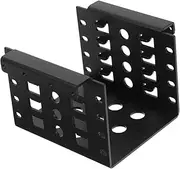 CLISPEED Hard Drive Cage Hard Disk Mounting Bracket Durable Construction for Secure Installation Compact Design for Space Optimization for and Compatibility