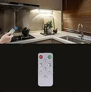 Bright Aura 2 Pack Under Cabinet Lighting Wireless, Motion Sensor, USB-C Rechargeable, 3 Color Dimming, Auto-Off, Human Detection (13")