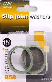 LDR Industries LDR 505 6500 1-1/4-Inch Slip Joint Washers, 3-Piece